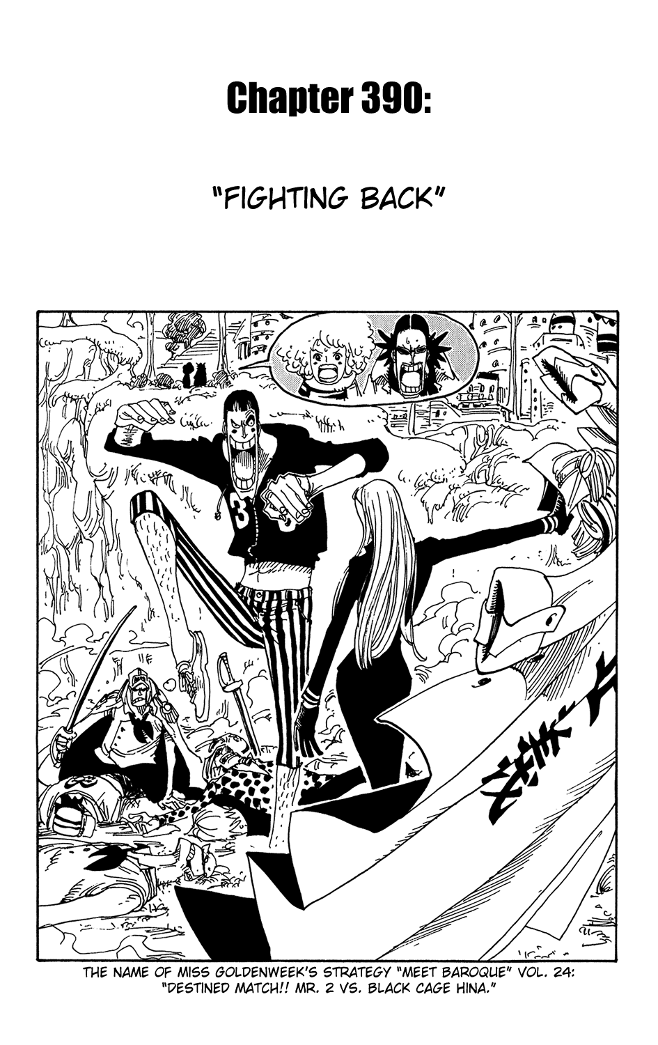 One Piece, Chapter 390 image 01